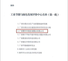 博環(huán)公司入選首批自治區(qū)工業(yè)節(jié)能與綠色發(fā)展評(píng)價(jià)中心，信息技術(shù)咨詢服務(wù)助力產(chǎn)業(yè)升級(jí)